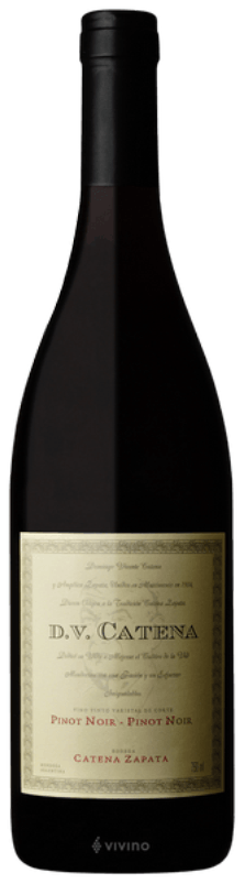 6 VINHOS DV CATENA PINOT NOIR POR: