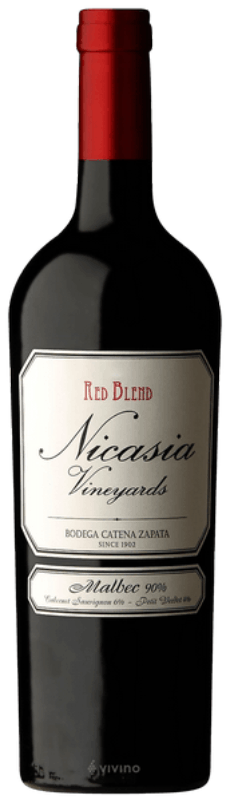 6 VINHOS NICASYA VINE YARD MALBEC POR: