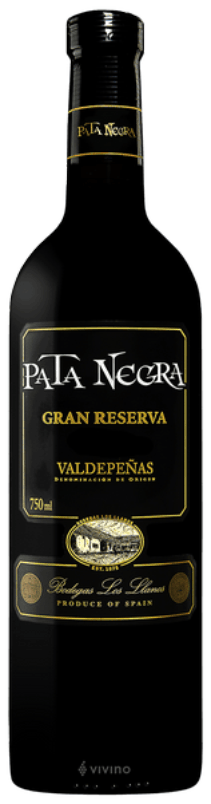 6 VINHOS PATA NEGRA GRAN RESERVA VALDEPENAS POR