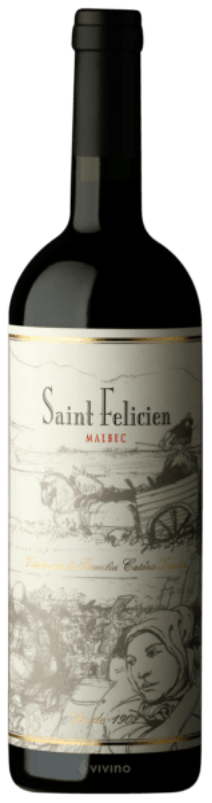 6 VINHOS  Saint Felicien Malbec POR: